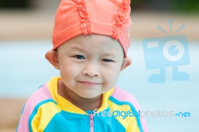 Asian Kid Stock Photo