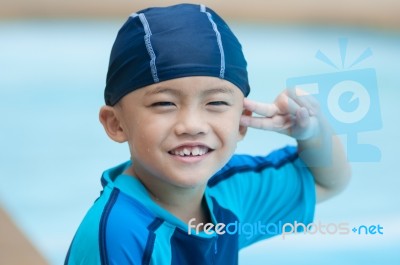 Asian Kid Stock Photo