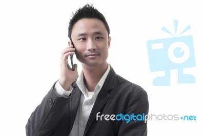 Asian Man Business Stock Photo