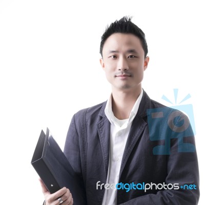 Asian Man Business Stock Photo