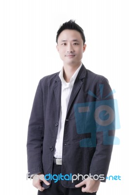 Asian Man Business Stock Photo