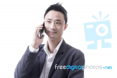 Asian Man Business Stock Photo