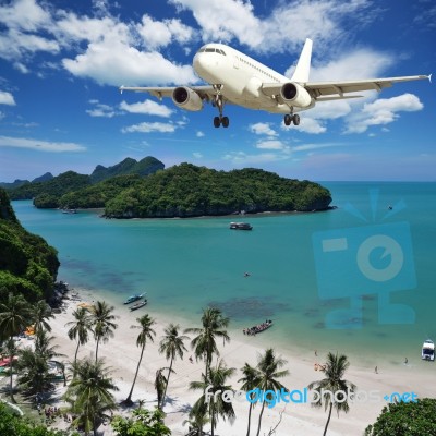 Asian Travel Stock Photo