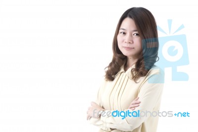 Asian Waman Business Stock Photo