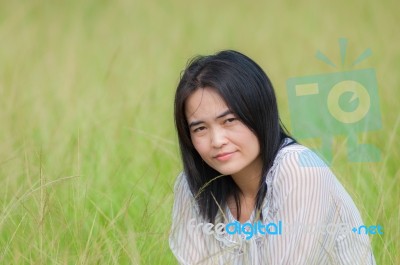 Asian Woman Stock Photo