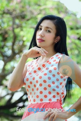 Asian Woman Stock Photo