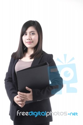 Asian Woman Business Stock Photo