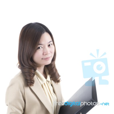 Asian Woman Business Stock Photo