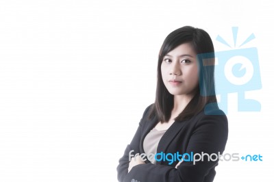 Asian Woman Business Stock Photo