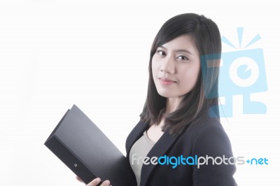 Asian Woman Business Stock Photo