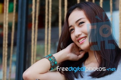 Asian Women Stock Photo