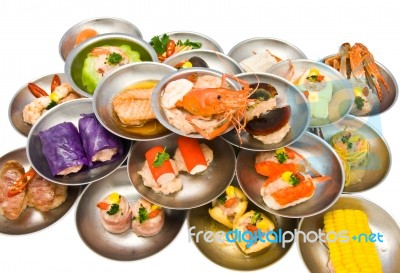 Assorted Dim Sum  Stock Photo