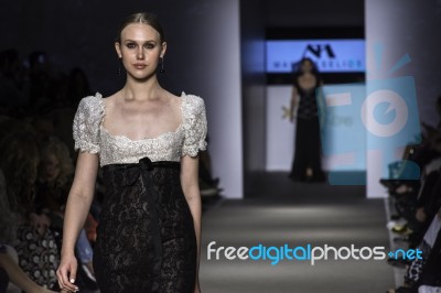 Athens, Greece - Mar  29, 2018, Athens Xclusive Designers Week Stock Photo