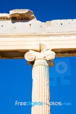 Athens In Greece   Architecture And   Parthenon Stock Photo