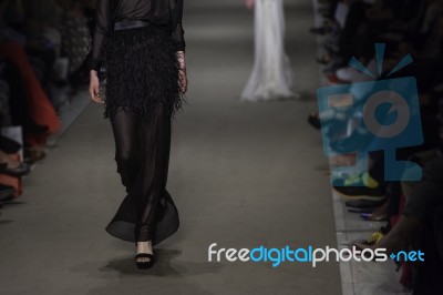 Athens Xclusive Designers Week Fashio Catwalk Stock Photo