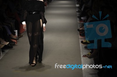 Athens Xclusive Designers Week Fashio Catwalk Stock Photo