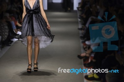 Athens Xclusive Designers Week Fashio Catwalk Stock Photo