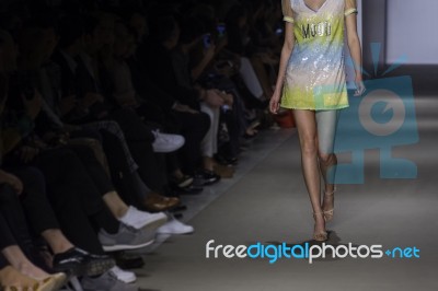 Athens Xclusive Designers Week Fashio Catwalk Stock Photo