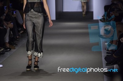 Athens Xclusive Designers Week Fashio Catwalk Stock Photo