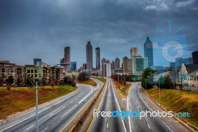 Atlanta Skyline Stock Photo