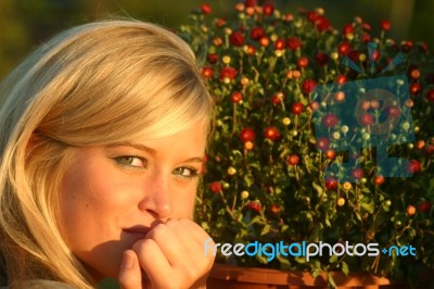 Attractive Woman Stock Photo