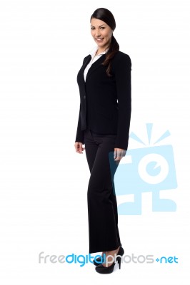 Attractive Young Corporate Woman Stock Photo