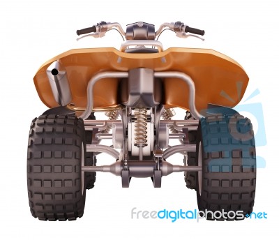 Atv Quad Bike Stock Image