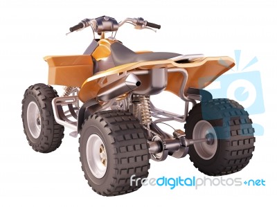 Atv Quad Bike Stock Image