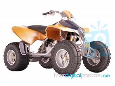 Atv Quad Bike Stock Image