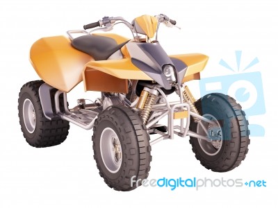 Atv Quad Bike Stock Image