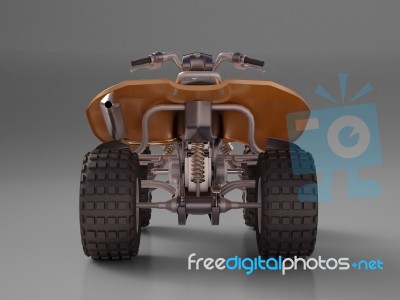 Atv Quad Bike Stock Photo