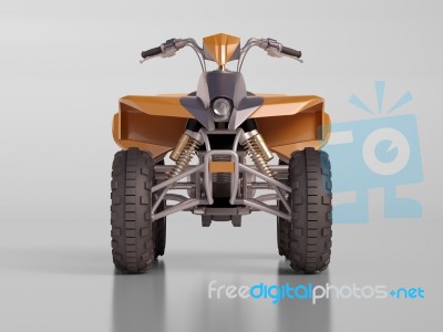 Atv Quad Bike Stock Photo