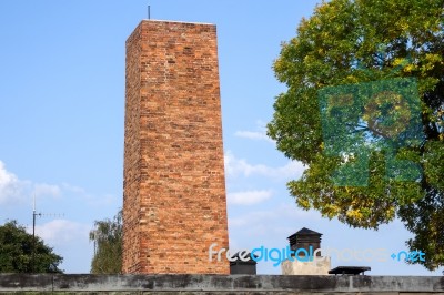 Auschwitz Concentration Camp In Oswiecim Poland Stock Photo