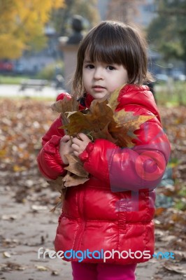 Autumn Games In The Park Stock Photo