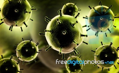 Avian Virus Stock Image