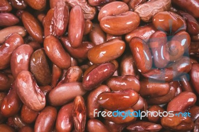 Azuki Beans Or Red Beans In Flat For Texture Background Uses Stock Photo