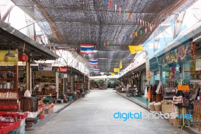 Baan Tawai Village Has Traditionally Been The Center Of The Hand… Stock Photo