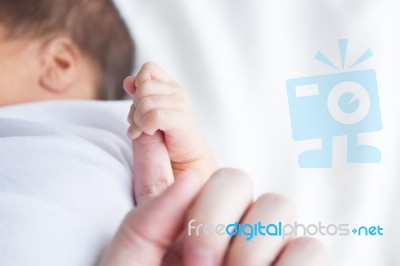 Baby Hand Stock Photo