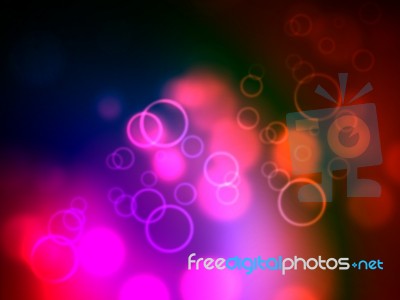 Background Bokeh Shows Light Burst And Abstract Stock Image