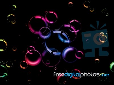 Background Color Represents Light Burst And Bright Stock Image