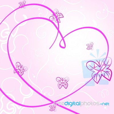 Background Copyspace Represents Valentine Day And Affection Stock Image