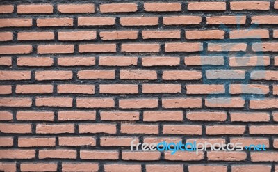 Background Of Brick Wall Texture Stock Photo