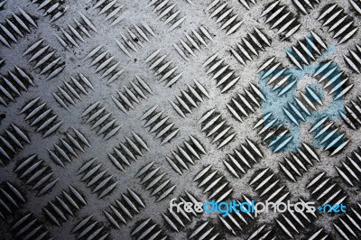 Background Of Metal Plate Stock Photo