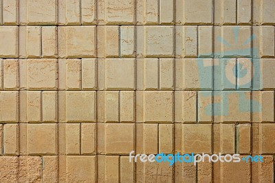 Background Of Old Vintage Brick Wall Stock Photo