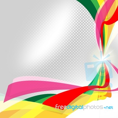 Background Swirl Shows Empty Space And Artistic Stock Image