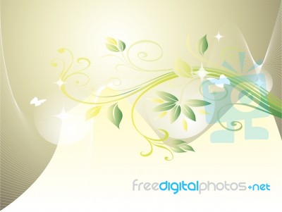 Backgrounds Flower Print Stock Image