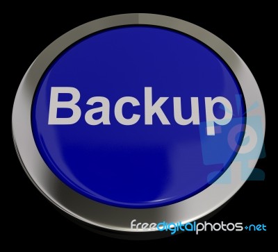 Backup Button Stock Image