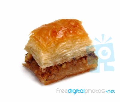 Baklava - Turkish Sweet Stock Photo