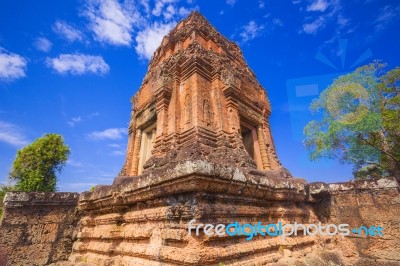 Baksei Chamkrong, 10th Century Hindu Temple, Part Of Angkor Wat Stock Photo