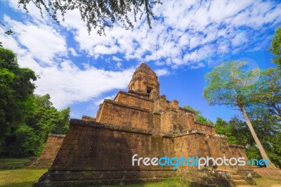 Baksei Chamkrong, 10th Century Hindu Temple, Part Of Angkor Wat Stock Photo